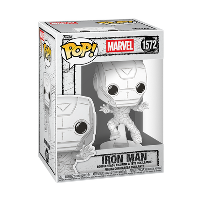  Funko Pop - Marvel - Iron Man (Sketched)