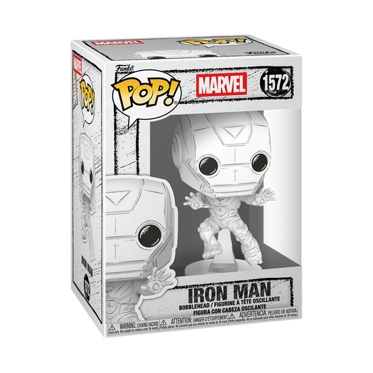  Funko Pop - Marvel - Iron Man (Sketched)