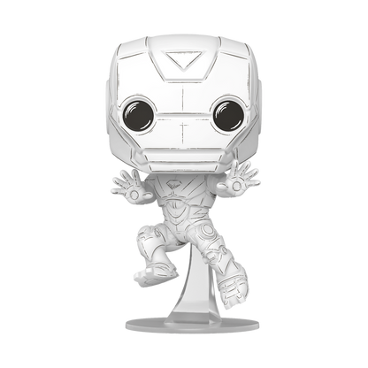  Funko Pop - Marvel - Iron Man (Sketched)
