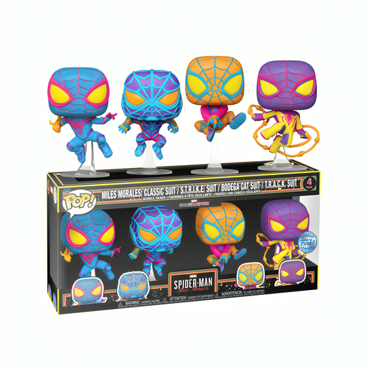 Funko Pop - Marvel - Spider-Man Special Edition (4 Pack)