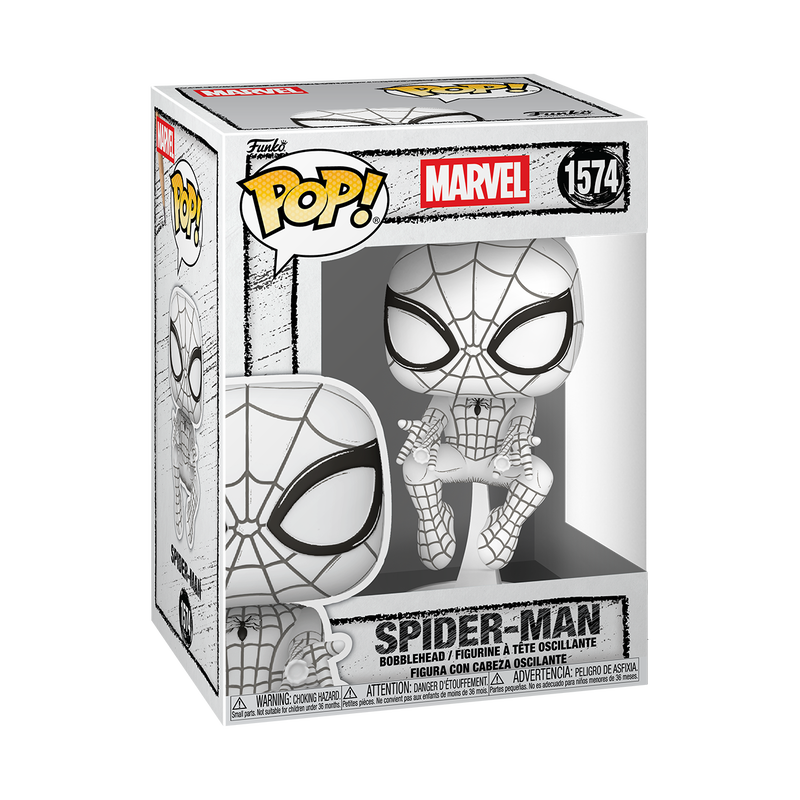 Funko Pop - Marvel - Spider-Man (Sketched)