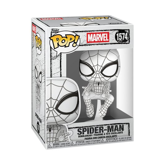 Funko Pop - Marvel - Spider-Man (Sketched)
