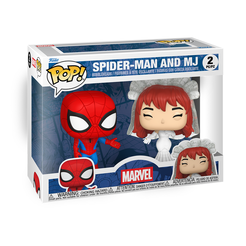 Funko Pop - Marvel - Spider-Man and MJ (2 Pack)