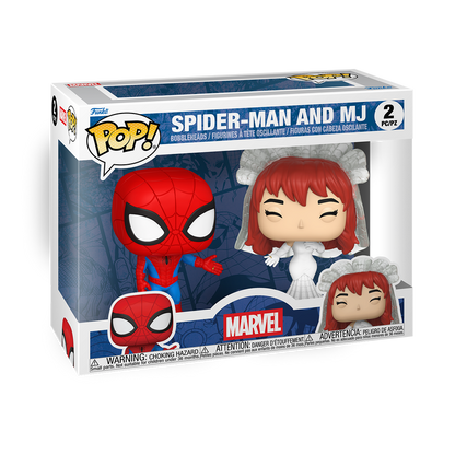 Funko Pop - Marvel - Spider-Man and MJ (2 Pack)