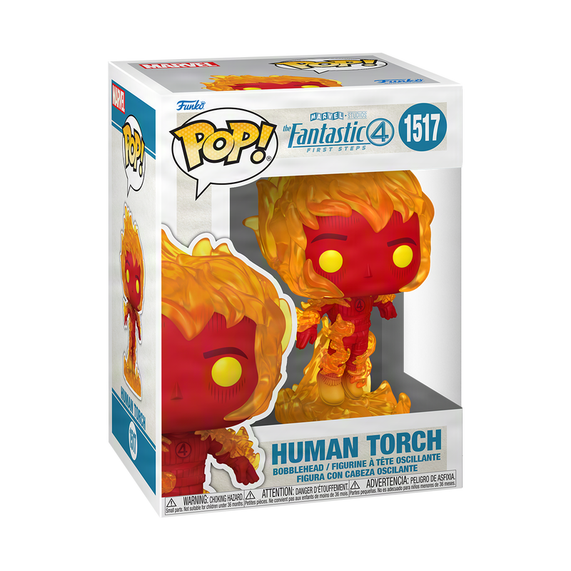 Funko Pop - Marvel - The Fantastic Four First Steps - Human Torch