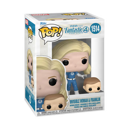 Funko Pop - Marvel - The Fantastic Four: First Steps - Invisible Woman & Franklin