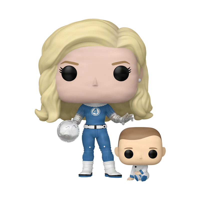 Funko Pop - Marvel - The Fantastic Four: First Steps - Invisible Woman & Franklin