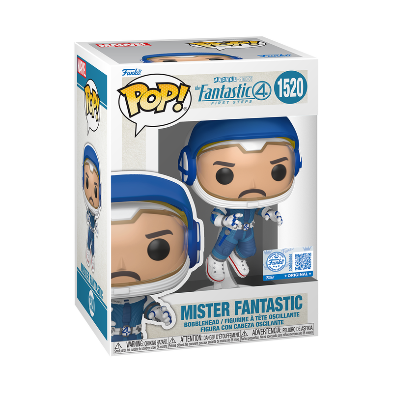 Funko Pop - Marvel - The Fantastic Four First Steps - Mister Fantastic (Special Edition)