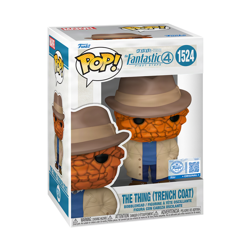 Funko Pop - Marvel - The Fantastic Four First Steps - The Thing Trench Coat (Special Edition)