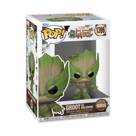 Funko Pop - Marvel - We Are Groot - Groot as Wolverine