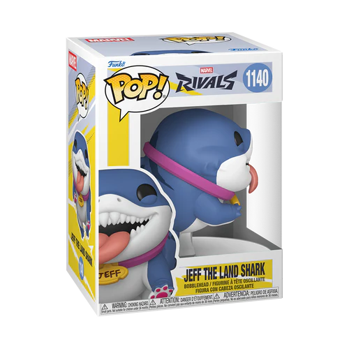 Funko Pop - Marvel Rivals - Jeff the Land Shark