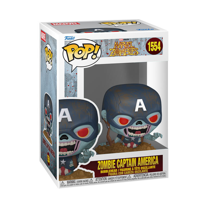 Funko Pop - Marvel Zombies - Zombie Captain America