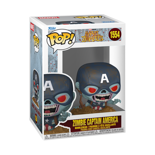  Funko Pop - Marvel Zombies - Zombie Captain America