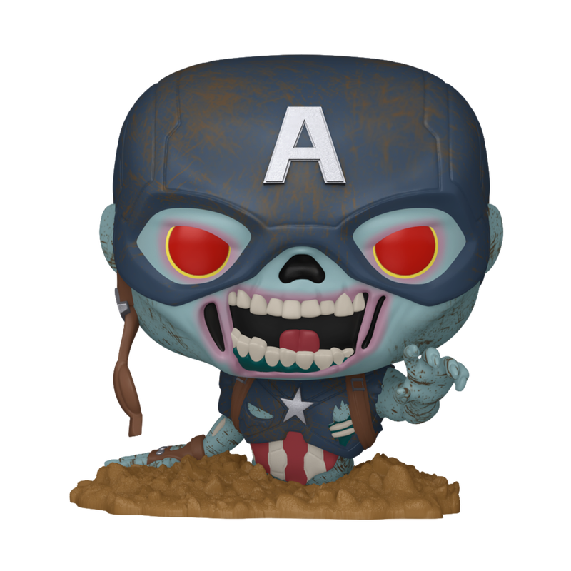  Funko Pop - Marvel Zombies - Zombie Captain America