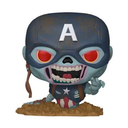  Funko Pop - Marvel Zombies - Zombie Captain America
