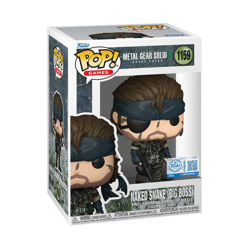 Funko Pop - Metal Gear Solid Snake Eater - Naked Snake Big Boss (Special Edition)