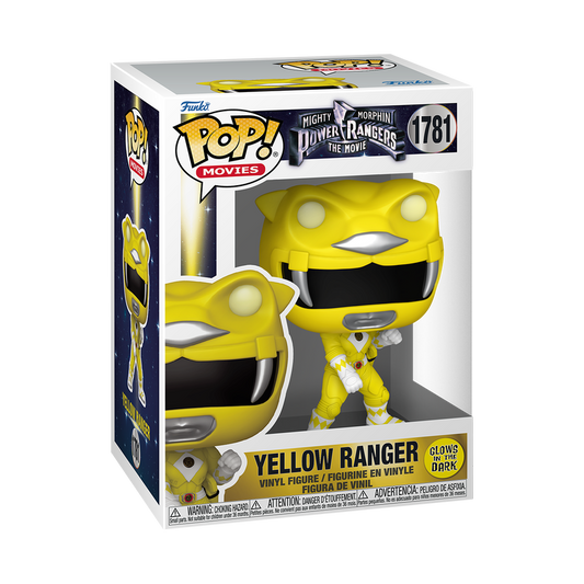 Funko Pop - Mighty Morphin Power Rangers: The Movie - Yellow Ranger GITD