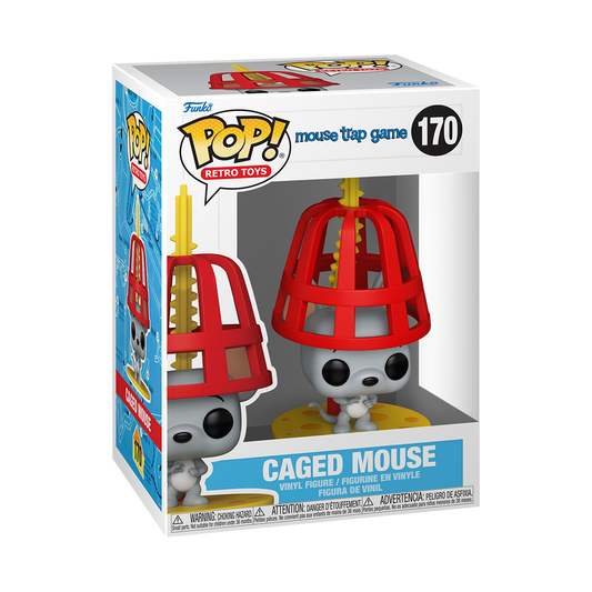  Funko Pop - Mouse Trap Game - Caged Mouse