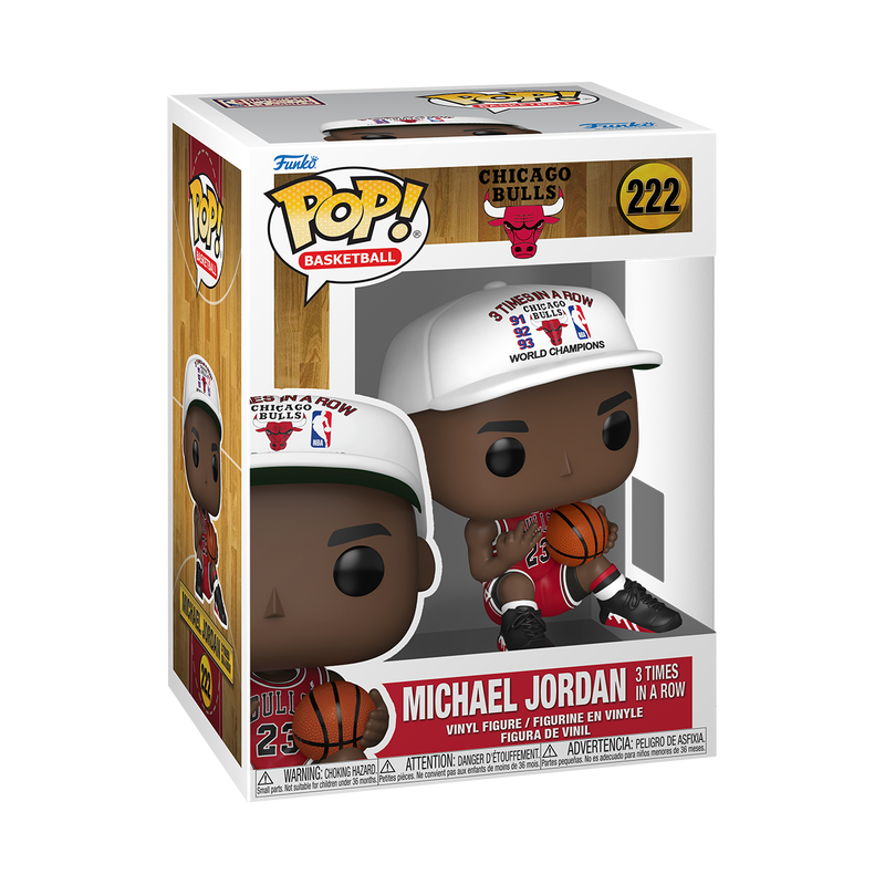  Funko Pop - NBA - Chicago Bulls - Michael Jordan (3 times in a row)