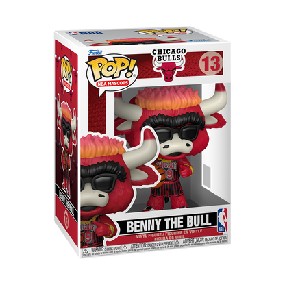 Funko Pop - NBA Mascots - Chicago Bulls - Benny the Bull