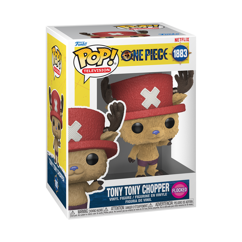  Funko Pop - One Piece - Tony Tony Chopper (Flocked)