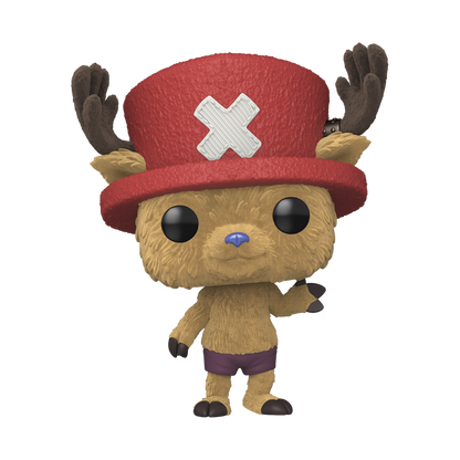  Funko Pop - One Piece - Tony Tony Chopper (Flocked)