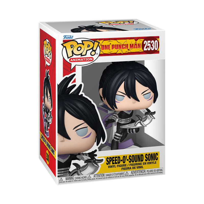 Funko Pop - One Punch Man - Speed-o'-Sound Sonic