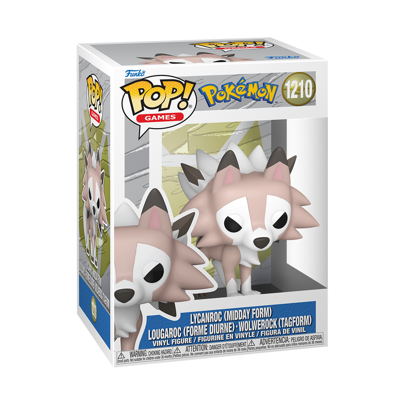 Funko Pop - Pokémon - Lycanroc (Midday Form) 