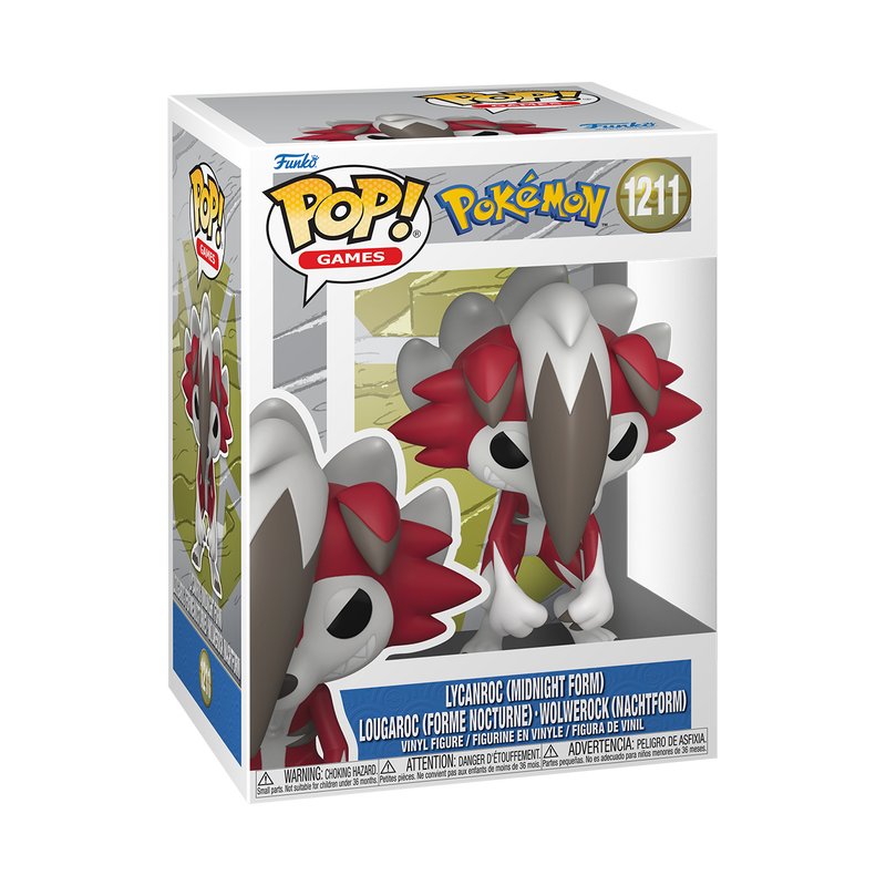 Funko Pop - Pokémon - Lycanroc (Midnight Form)