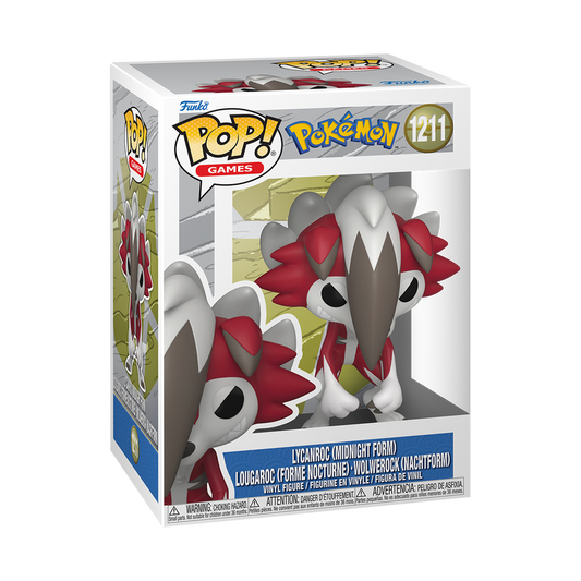 Funko Pop - Pokémon - Lycanroc (Midnight Form)