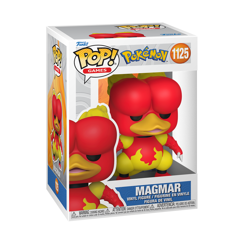  Funko Pop - Pokémon - Magmar