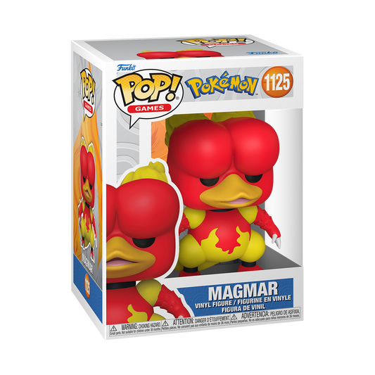  Funko Pop - Pokémon - Magmar