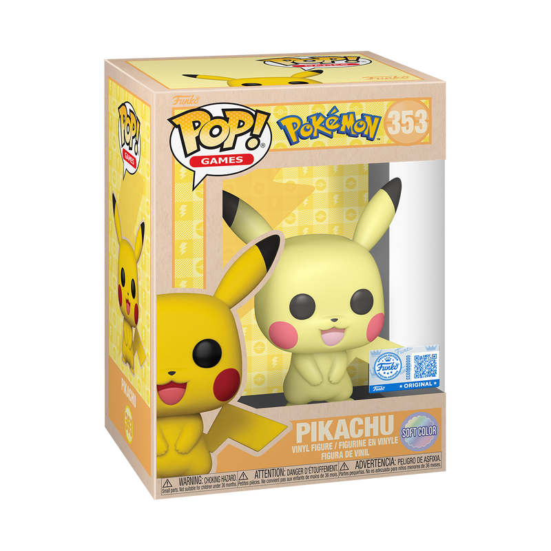 Funko Pop - Pokémon - Pikachu Soft Color (Special Edition)