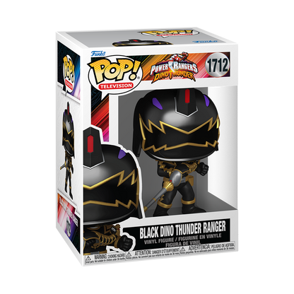  Funko Pop - Power Rangers - Black Dino Thunder Ranger
