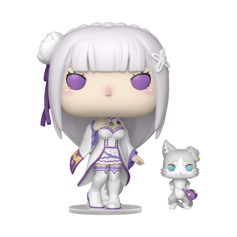  Funko Pop - Re Zero - Emilia with Puck