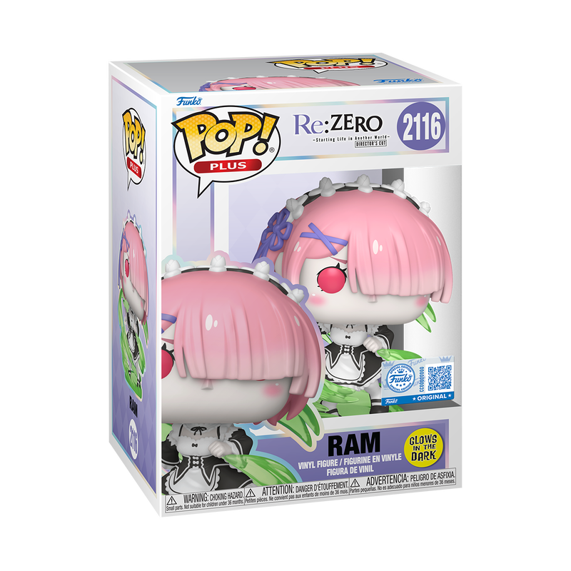  Funko Pop - Re Zero - Ram GITD (Special Edition)