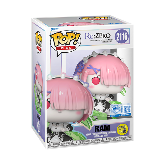  Funko Pop - Re Zero - Ram GITD (Special Edition)