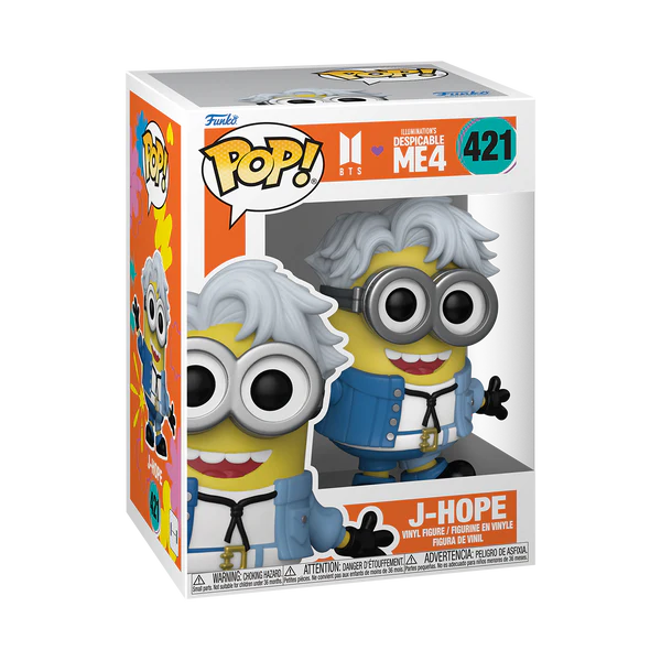 Funko Pop - Rocks - BTS - Despicable Me 4 - J-Hope