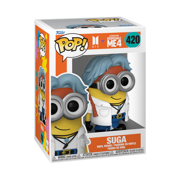 Funko Pop - Rocks - BTS - Despicable Me 4 - Suga