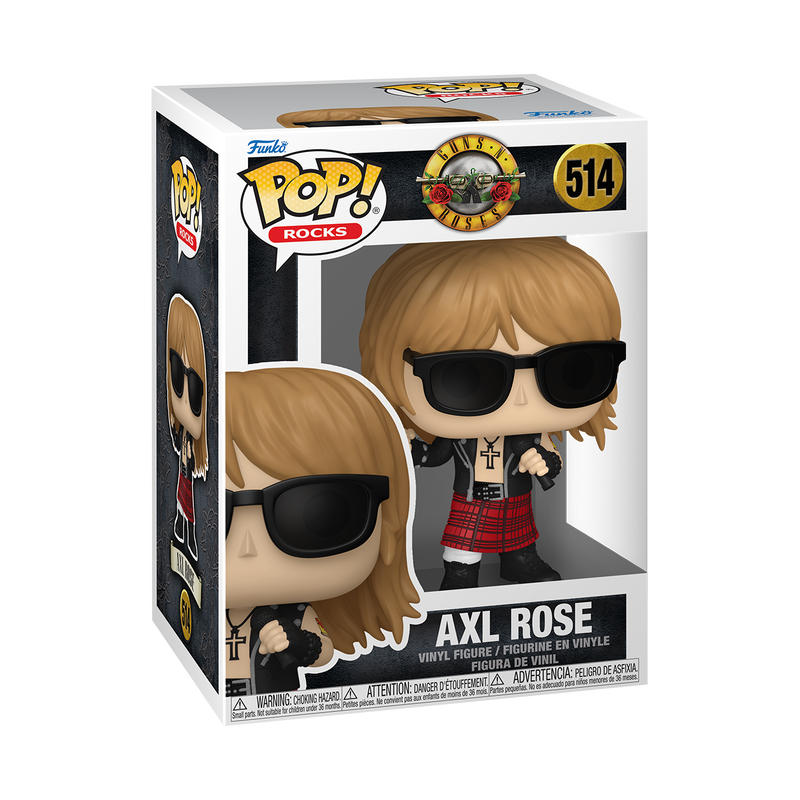 Funko Pop - Rocks - Guns N' Roses - Axl Rose (Live and Let Die)