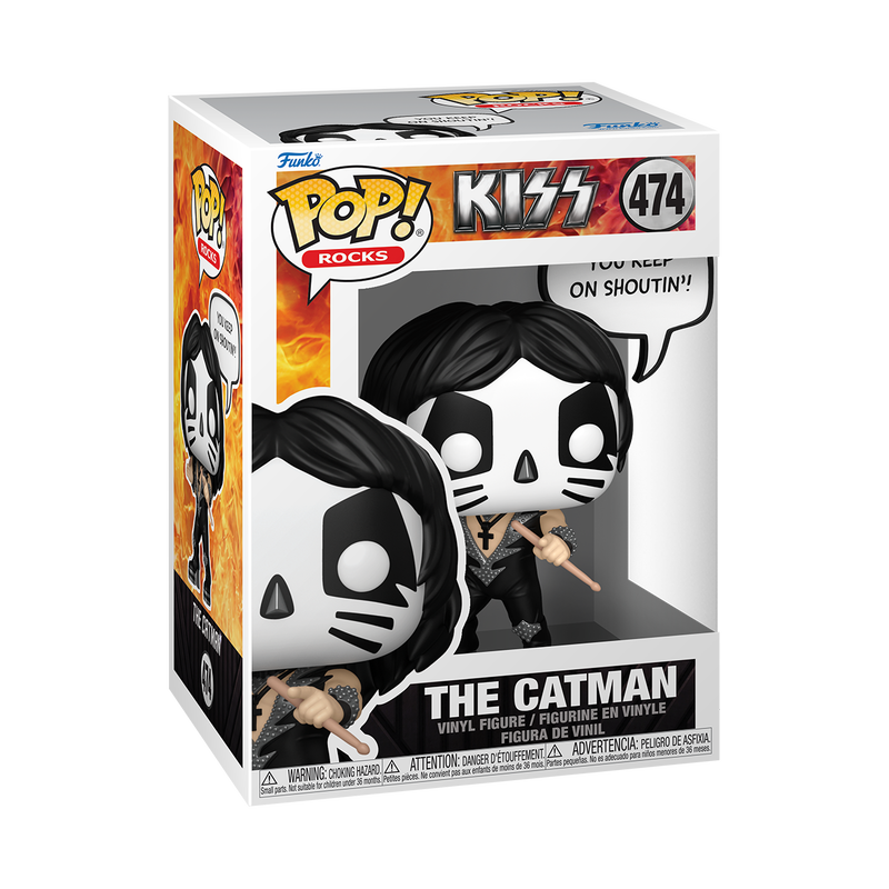  Funko Pop - Rocks - Kiss - The Catman