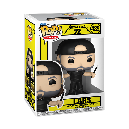  Funko Pop - Rocks - Metallica - Lars 
