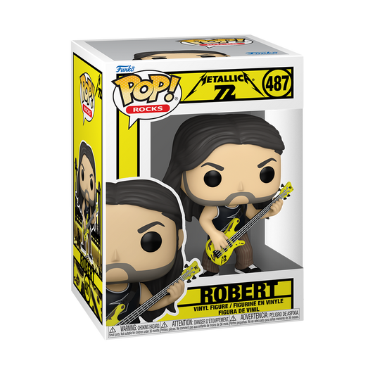  Funko Pop - Rocks - Metallica - Robert 