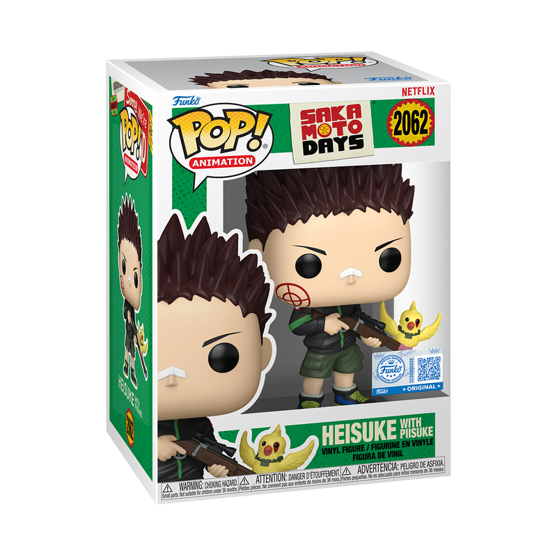 Funko Pop - Sakamoto Days - Heisuke with Piisuke (Special Edition)