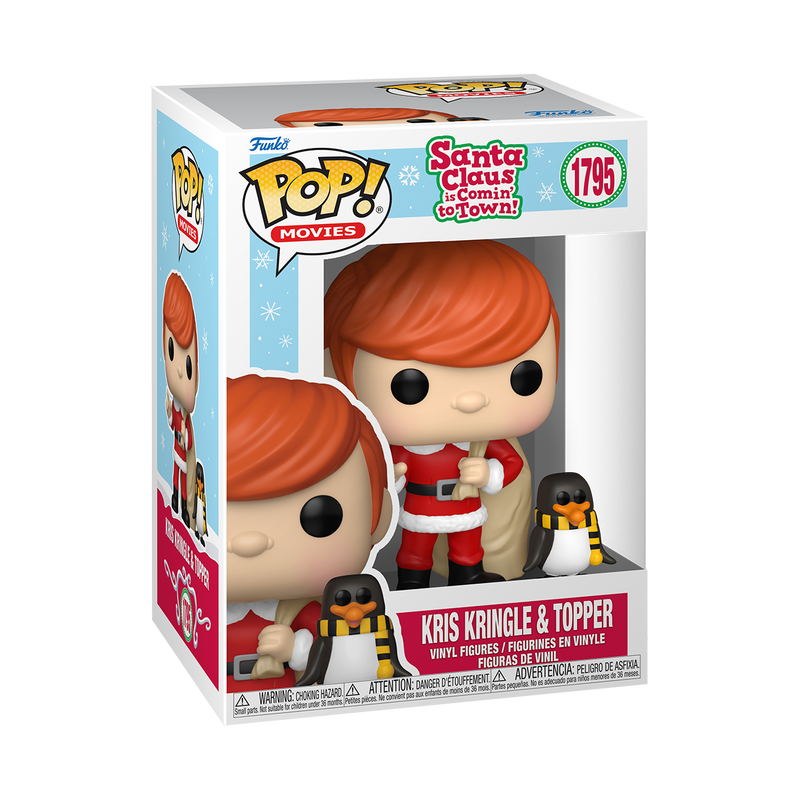 Funko Pop - Santa Claus is Comin to Town - Kris Kringle & Topper