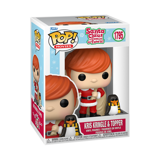 Funko Pop - Santa Claus is Comin to Town - Kris Kringle & Topper