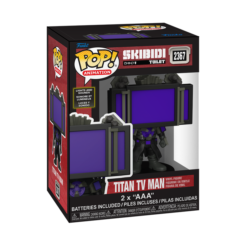 Funko Pop - Skibidi Toilet - Titan TV Man (Lights Up)