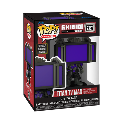 Funko Pop - Skibidi Toilet - Titan TV Man (Lights Up)