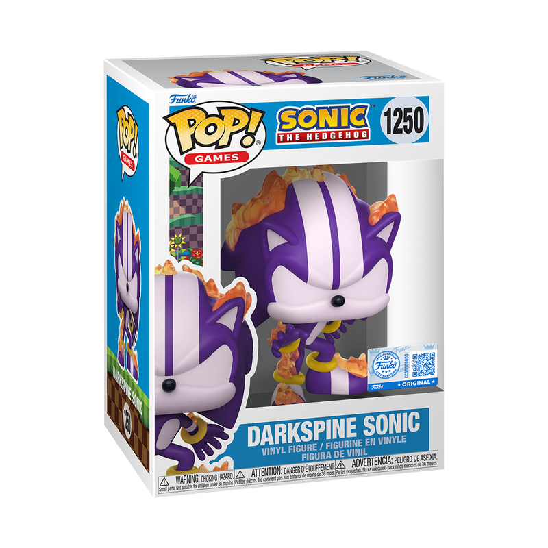 Funko Pop - Sonic the Hedgehog - Darkspine Sonic (Special Edition)