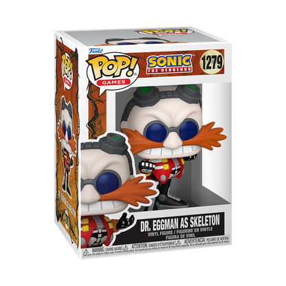 Funko Pop - Sonic the Hedgehog - Dr. Eggman as Skeleton